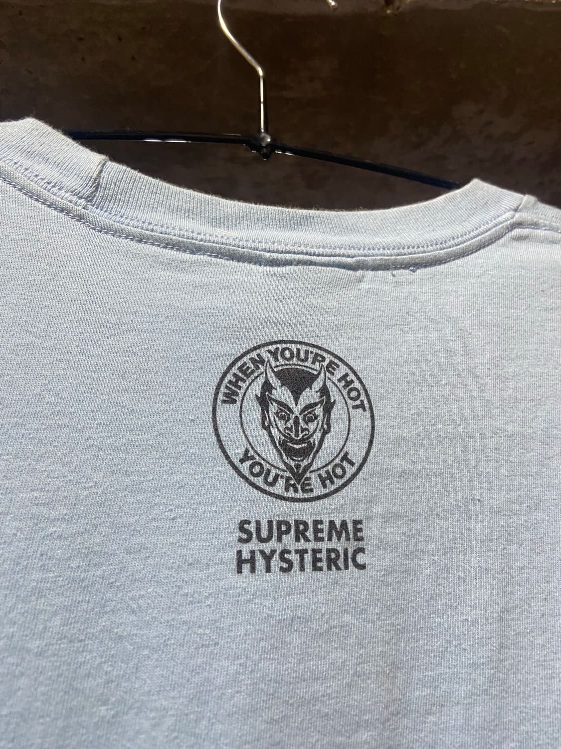 Supreme x Hysteric Glamour Fuck T-Shirt 상품이미지7