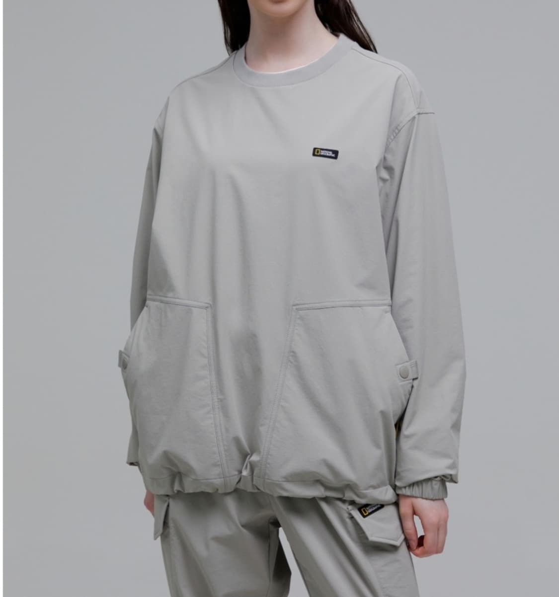 [95]내셔널지오그래픽 우븐 맨투맨 상품이미지1