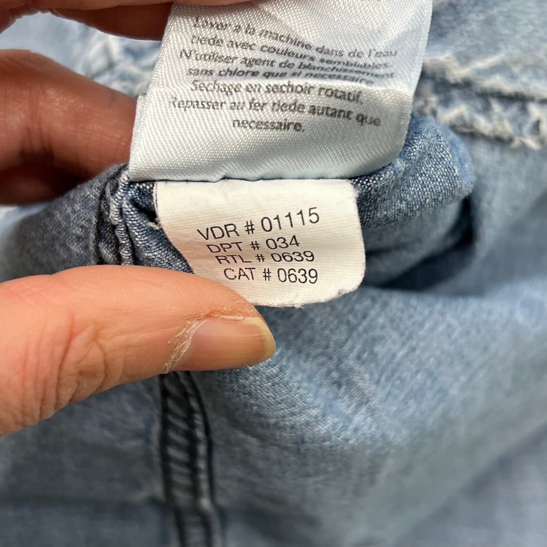 에디바우어 워크 데님셔츠 r3404 상품이미지7