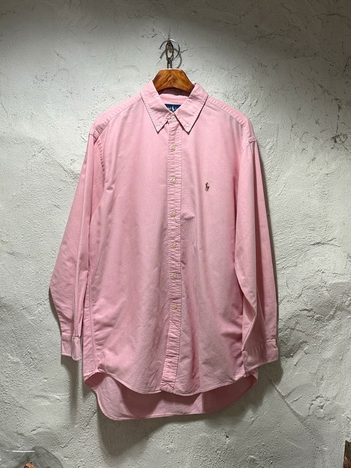 폴로랄프로렌 Polo Ralph Lauren 옥스퍼드 코튼 야머스핏 버튼 상품이미지2