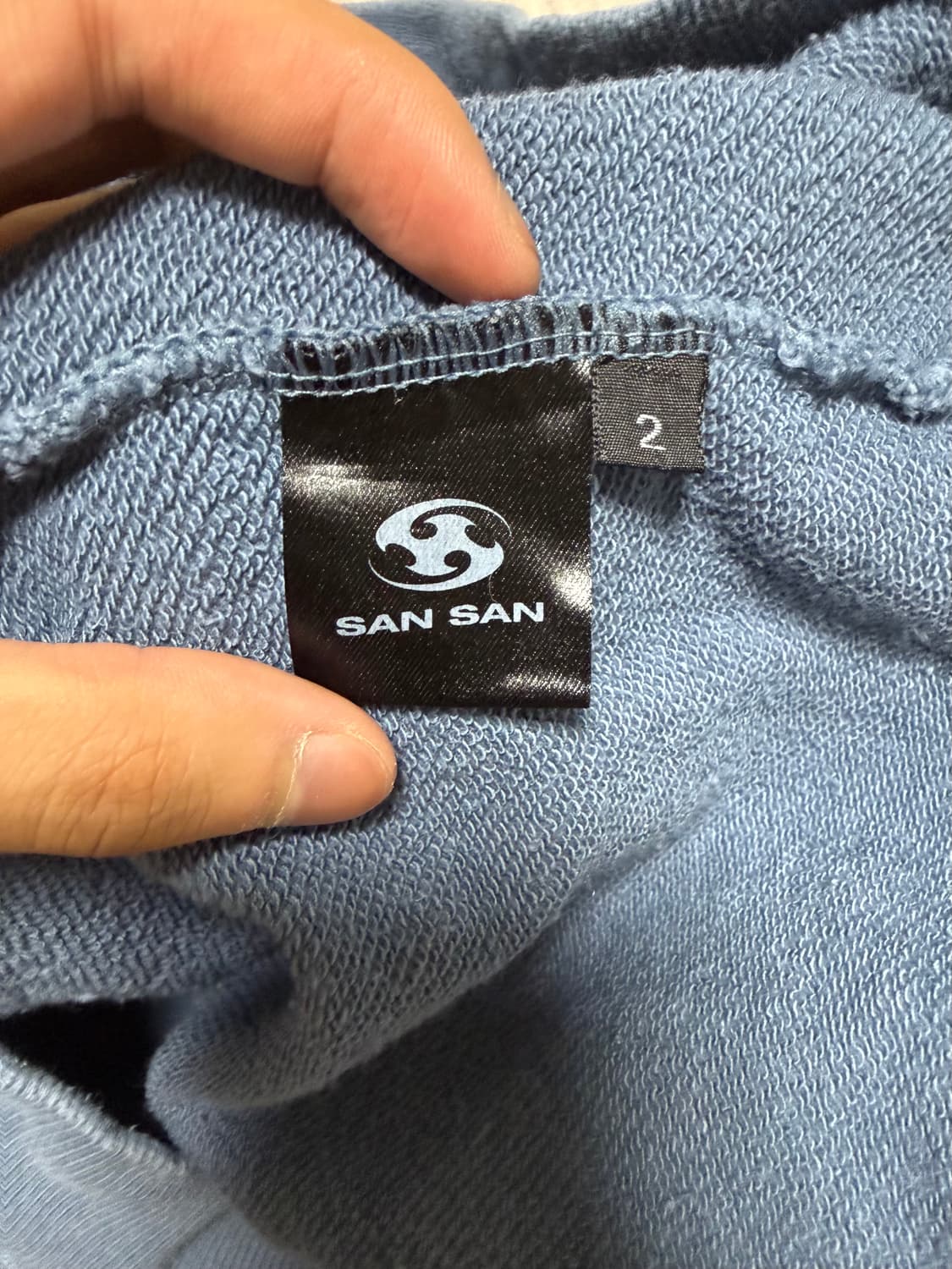 산산기어 로고 후디 미드나잇 블루 2 Size 상품이미지4