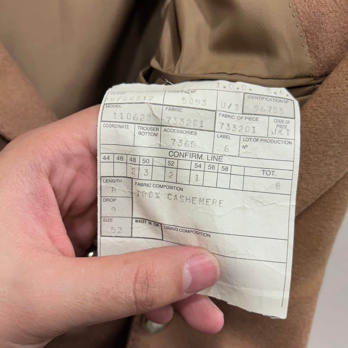 조르지오 베버리힐스 퓨어 케시미어 투버튼 블레이져 상품이미지4