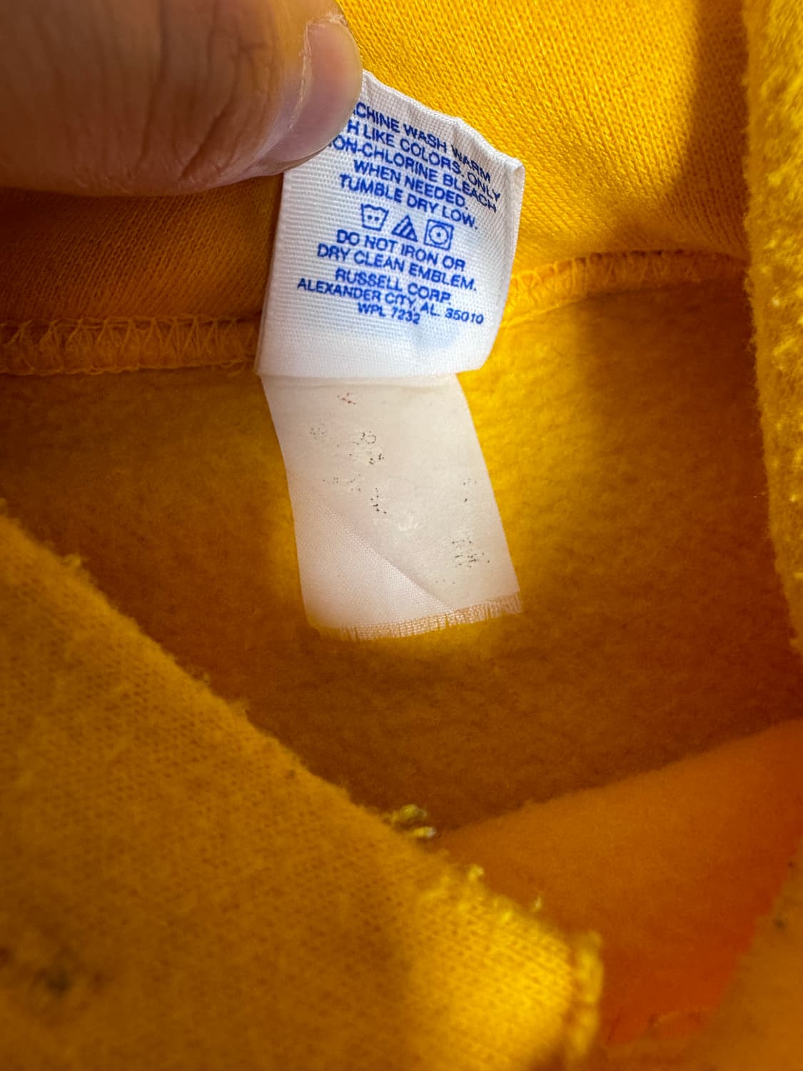 빈티지 00s 러셀 RUSSELL JAPAN 재팬라인 후드 2XL 상품이미지5