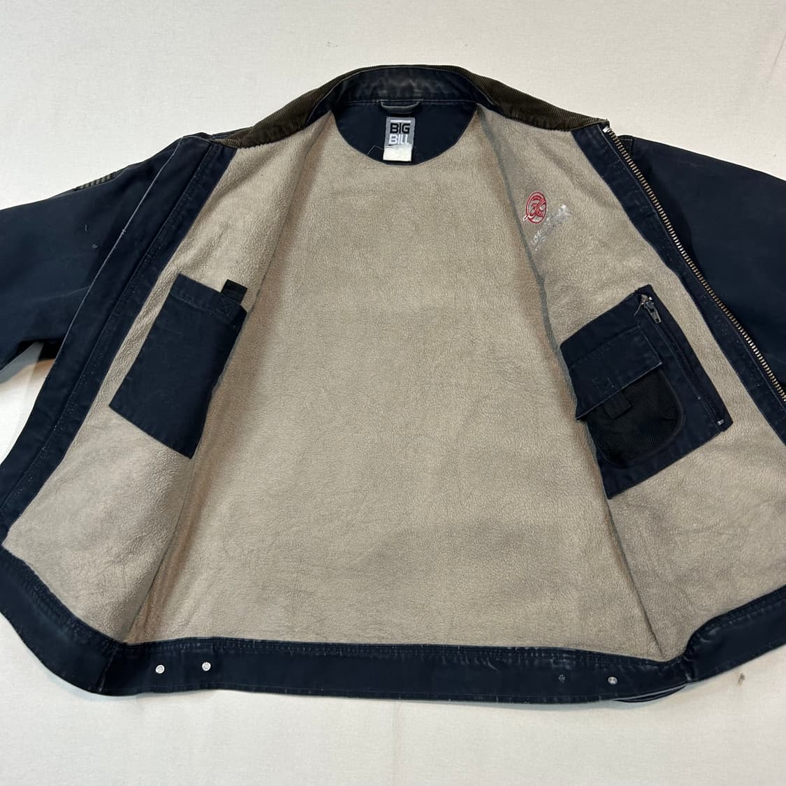 XL) BIG BILL USA 덕캔버스 디트로이트 워크 자켓 상품이미지4