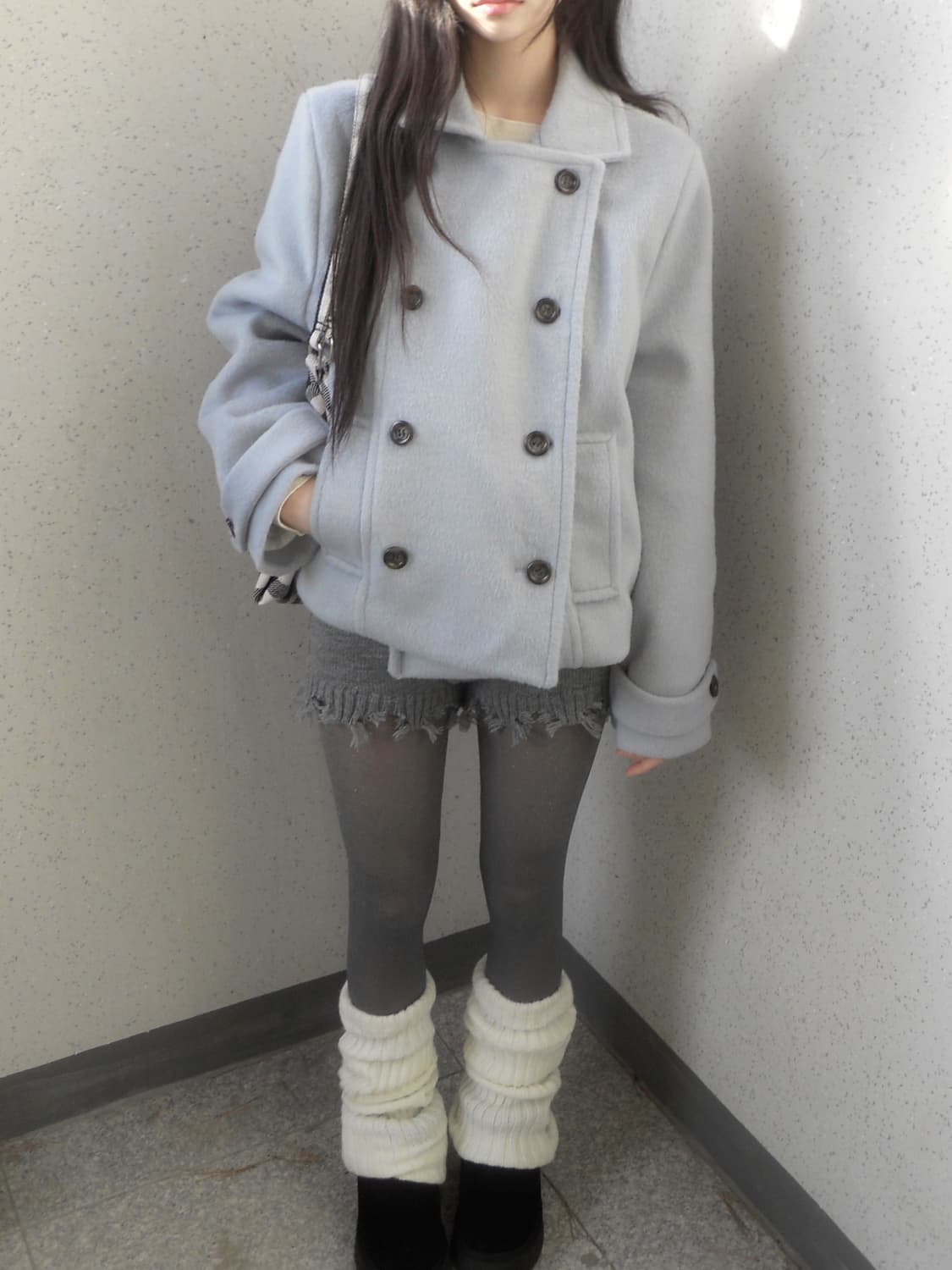 nore double short coat 상품이미지1