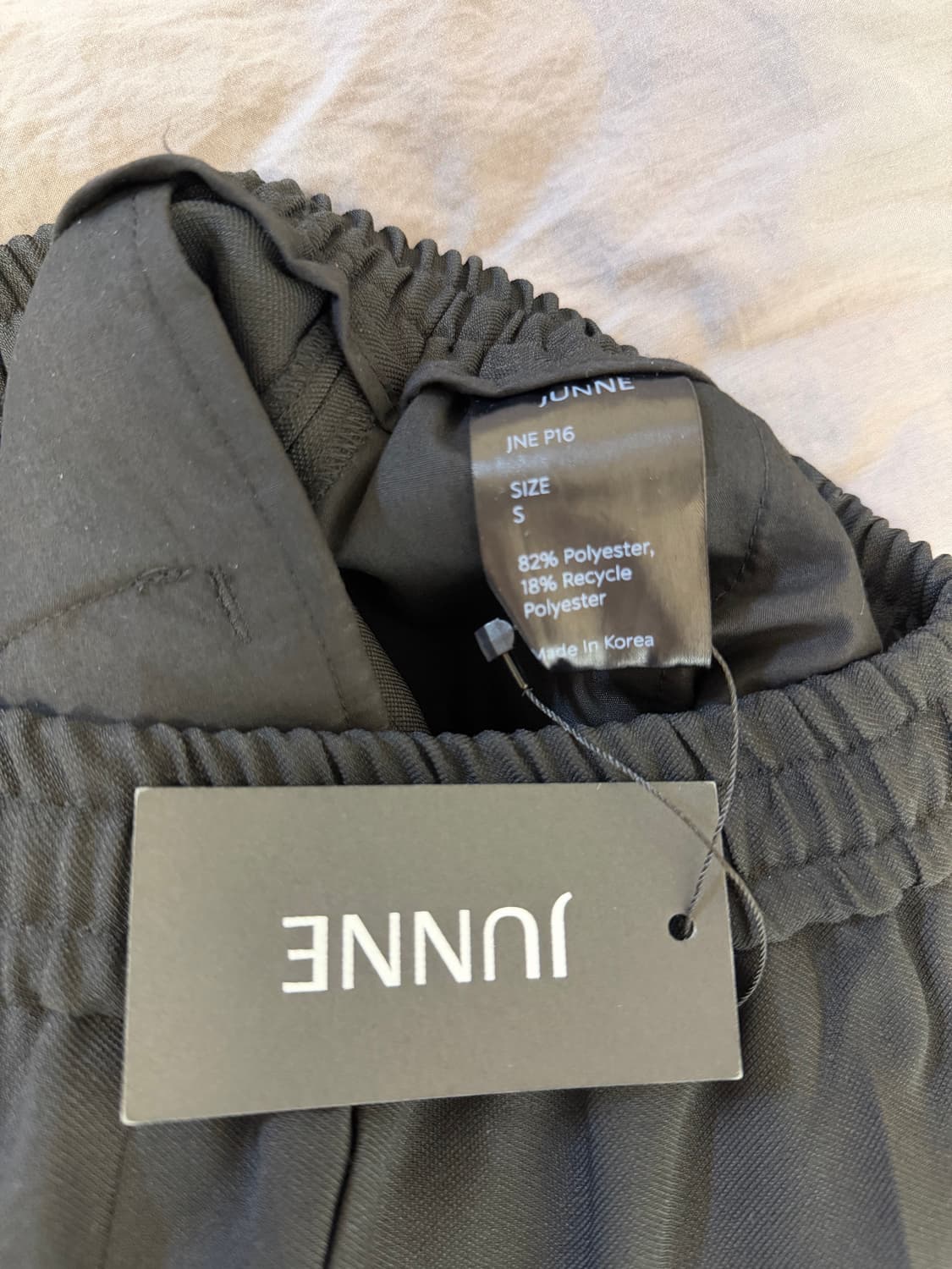 S 준느 밴딩 슬랙스 상품이미지3