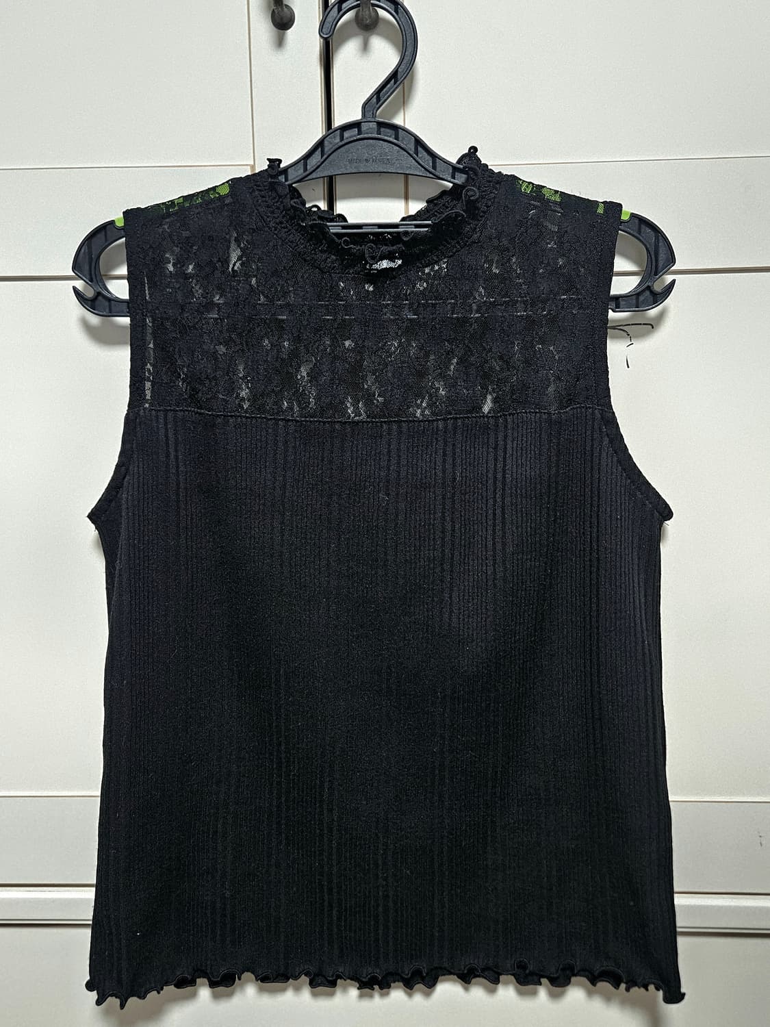 COLZA 레이스 슬리브리스 나시  상품이미지1