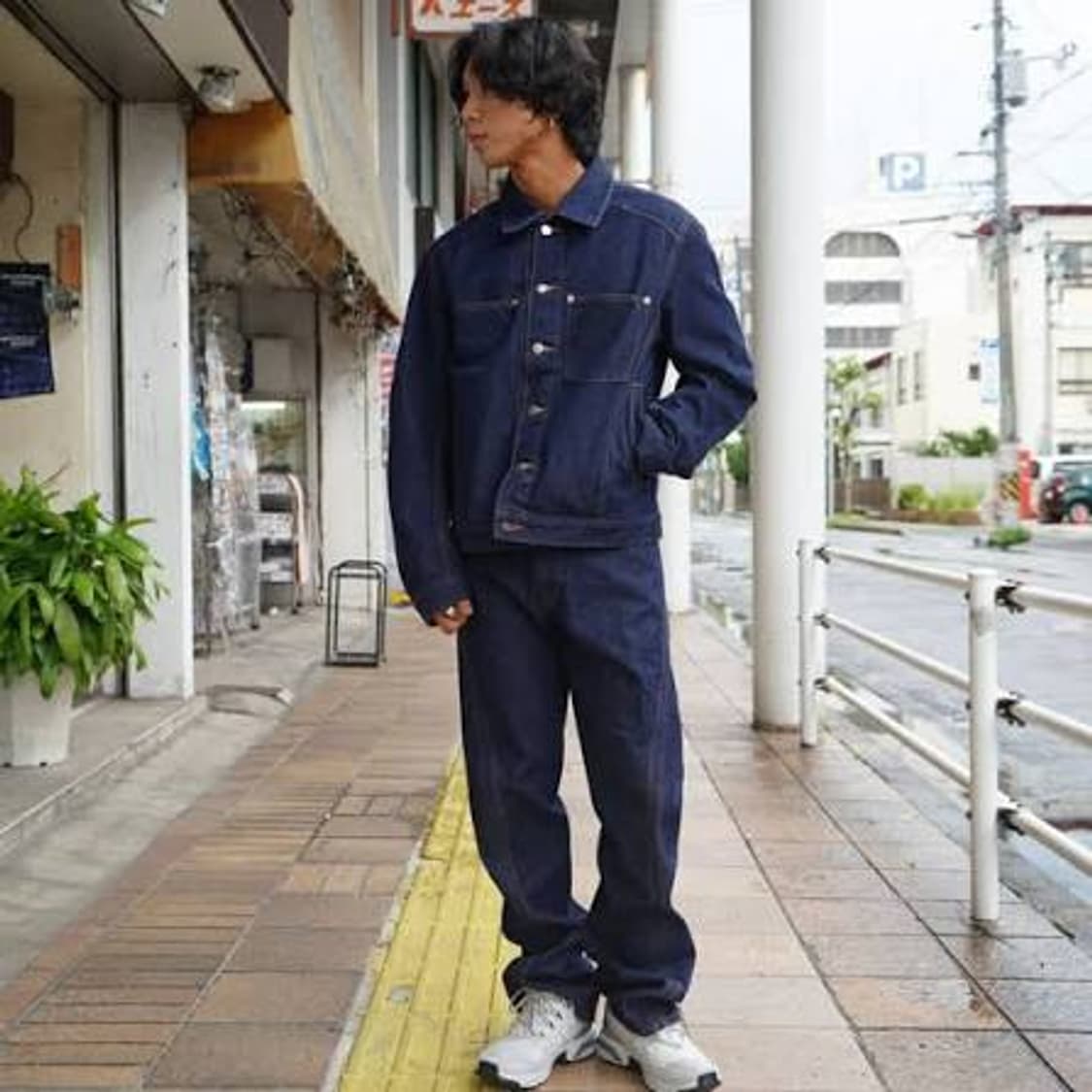 NVRFRGT 네버포겟 3D 데님자켓 리지드 상품이미지5