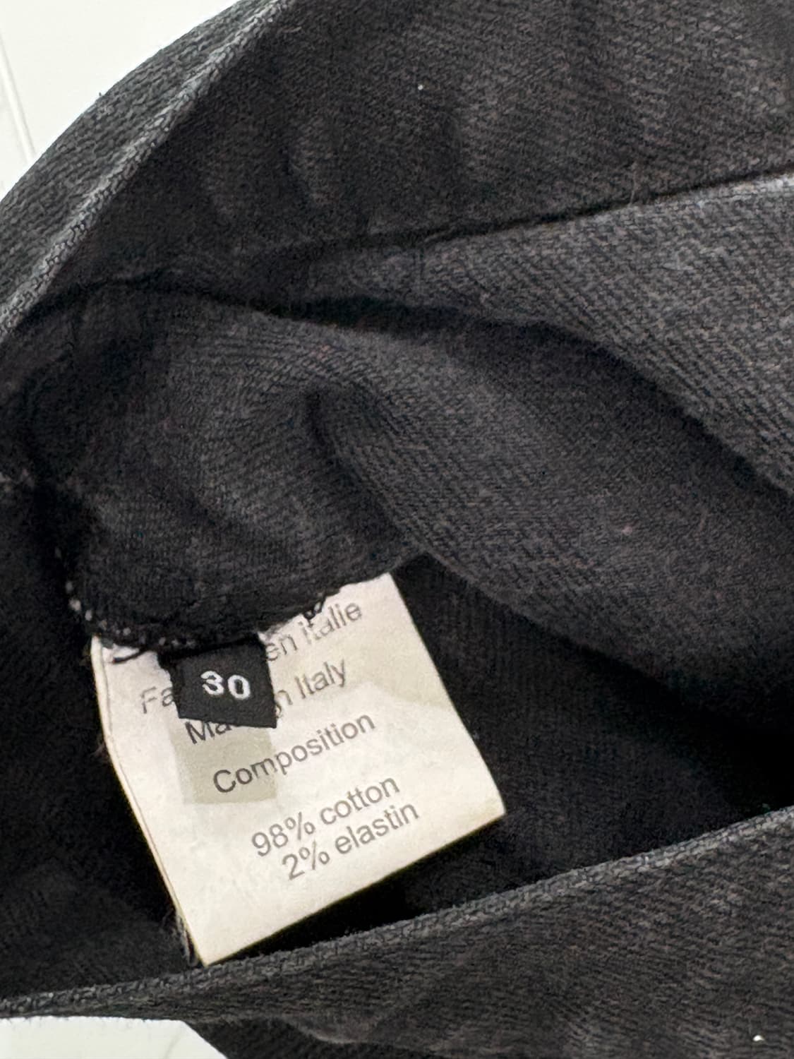 발망 12ss 뉴바이커 코팅진 상품이미지4