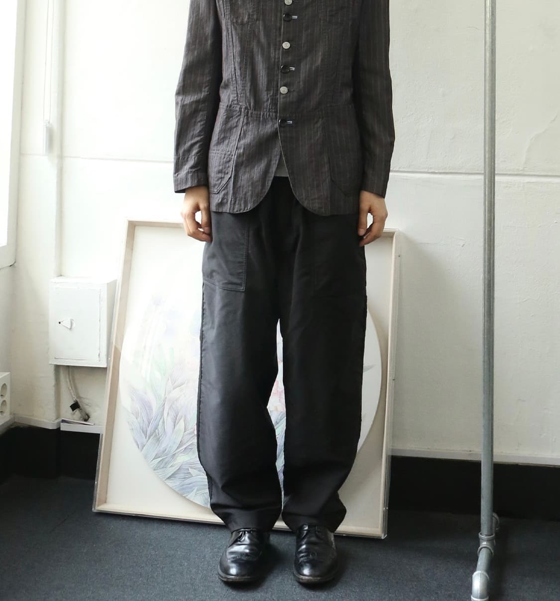 꼼데가르송 옴므 와이드 팬츠 상품이미지1