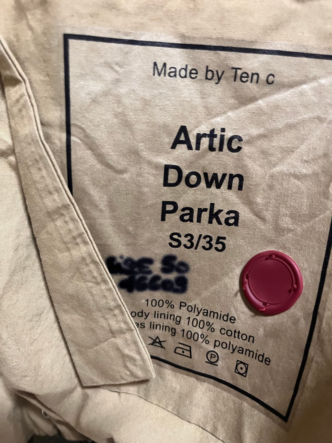 Ten C 텐씨 아틱 다크그린 즈 50사이즈 상품이미지3