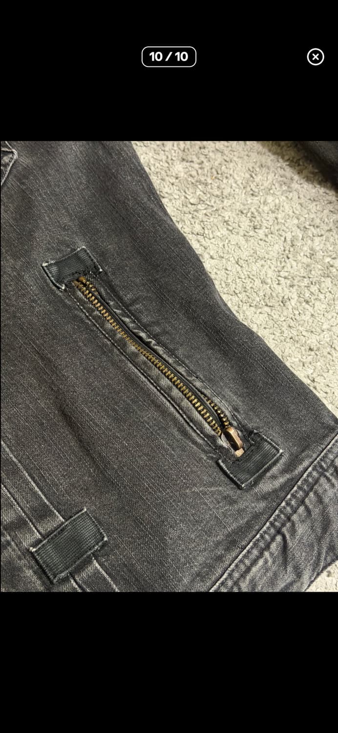 디젤 00’s y2k 블랙 데님 자켓 상품이미지8