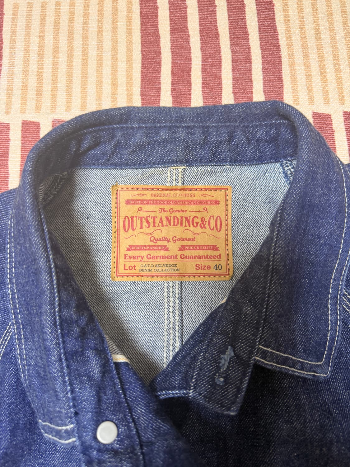 SELVEDGE DENIM COVER ALL JACKET_INDIGO 상품이미지2