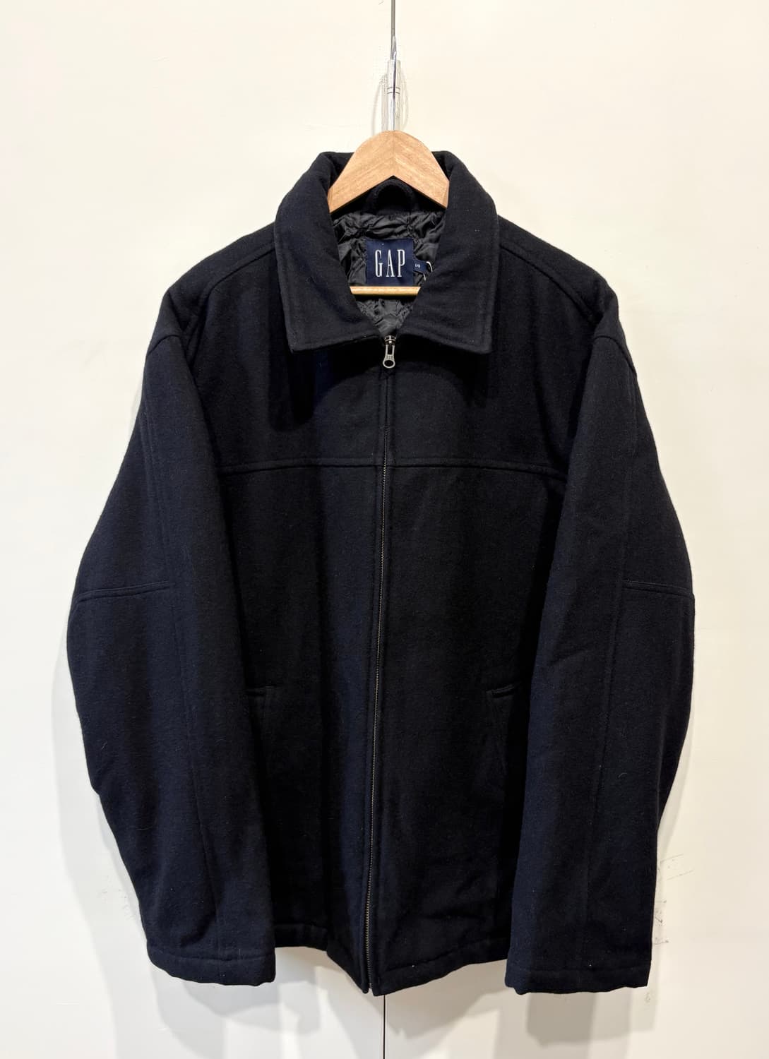 Old GAP 올드 갭 울 블루종 자켓 상품이미지1