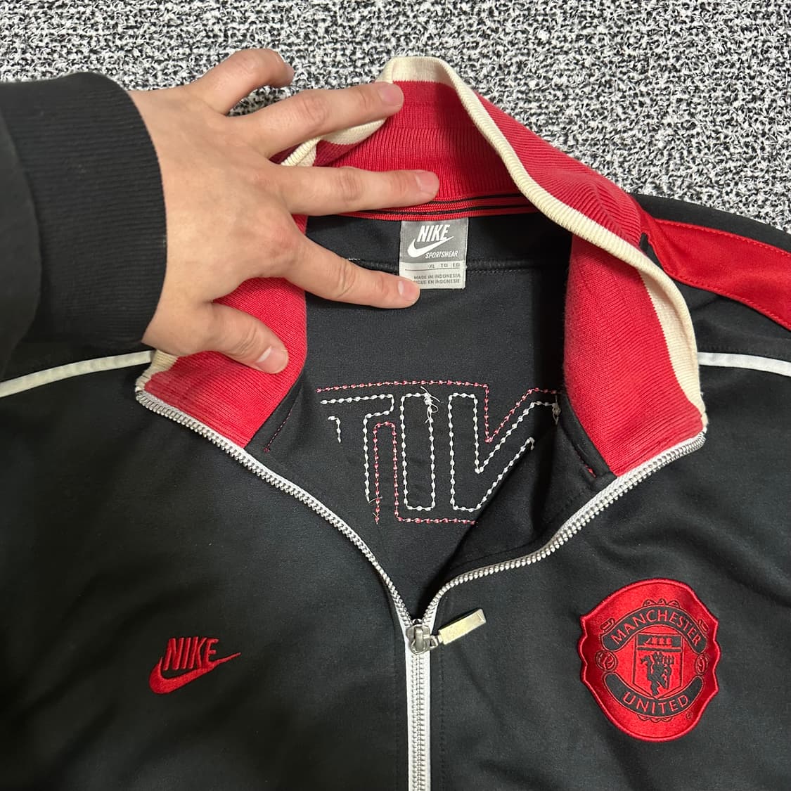 (XL) 나이키 맨유 07-08 트랙탑 져지 상품이미지2