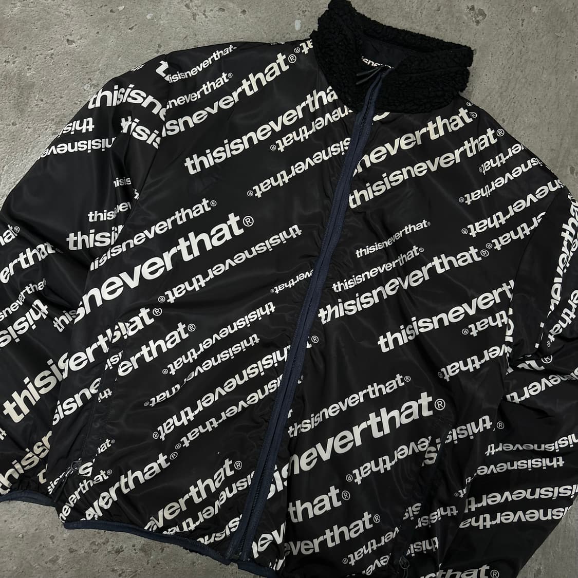 디스이즈네버댓 리버시블 후리스 점퍼[1565] 상품이미지2