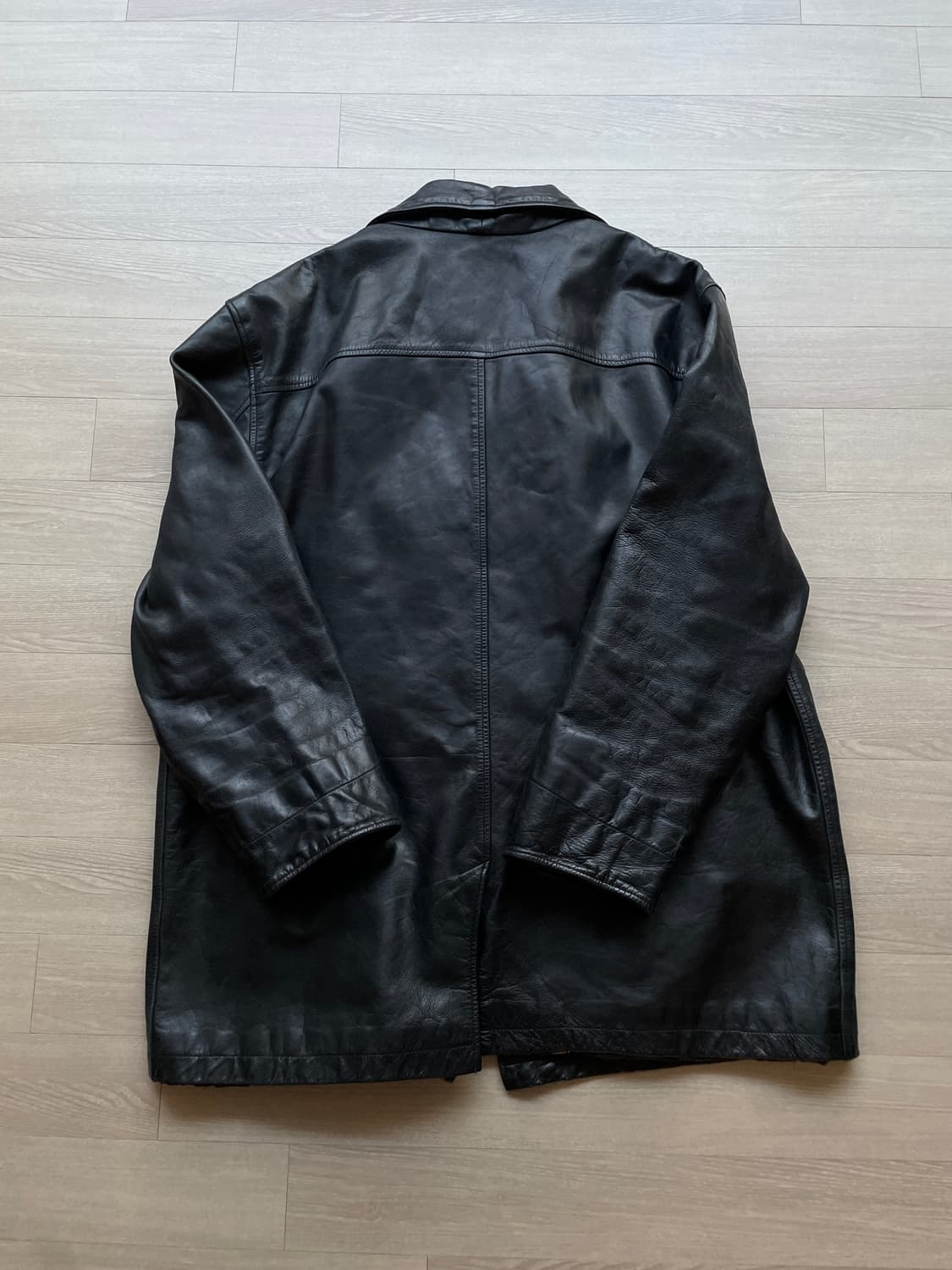 90s 올드갭 레더 카코트 gap carcoat 상품이미지2