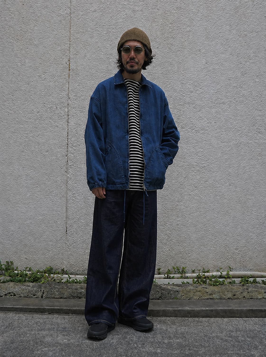 마카웨어 데님 스포츠 블루종 자켓 상품이미지7