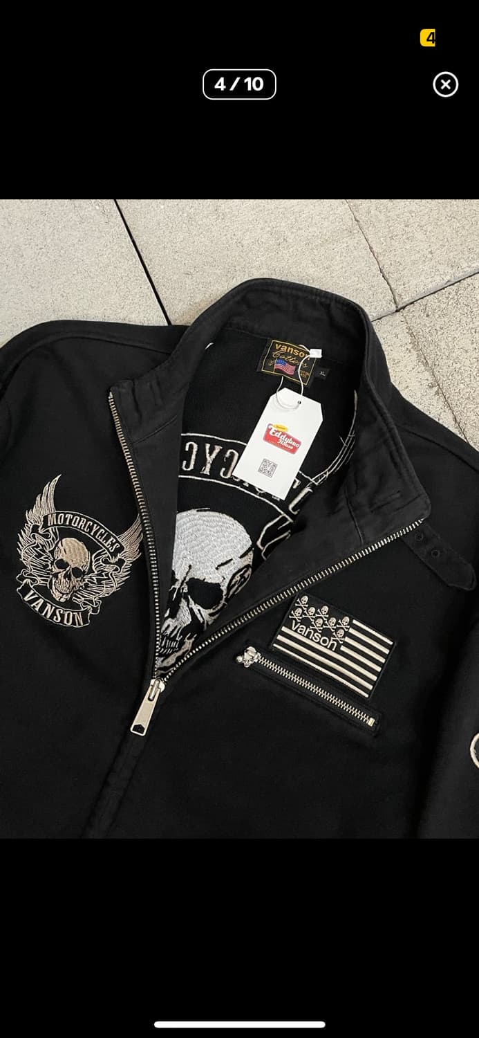 밴슨 모터사이클 코튼 자켓 상품이미지4