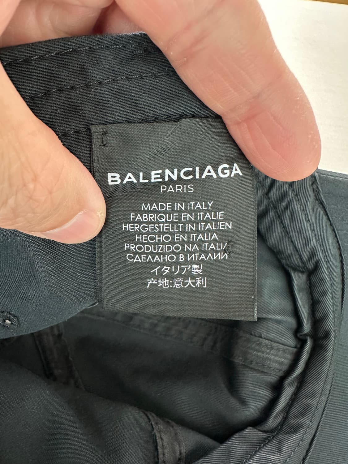 [59L] 발렌시아가 옴므 homme 볼캡 모자 상품이미지5