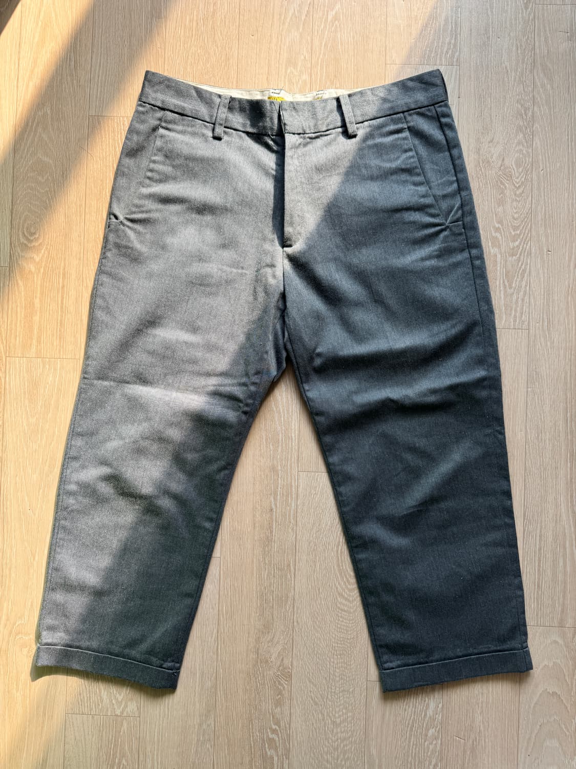 사스콰치패브릭스 해골 패치 슬랙스 상품이미지3