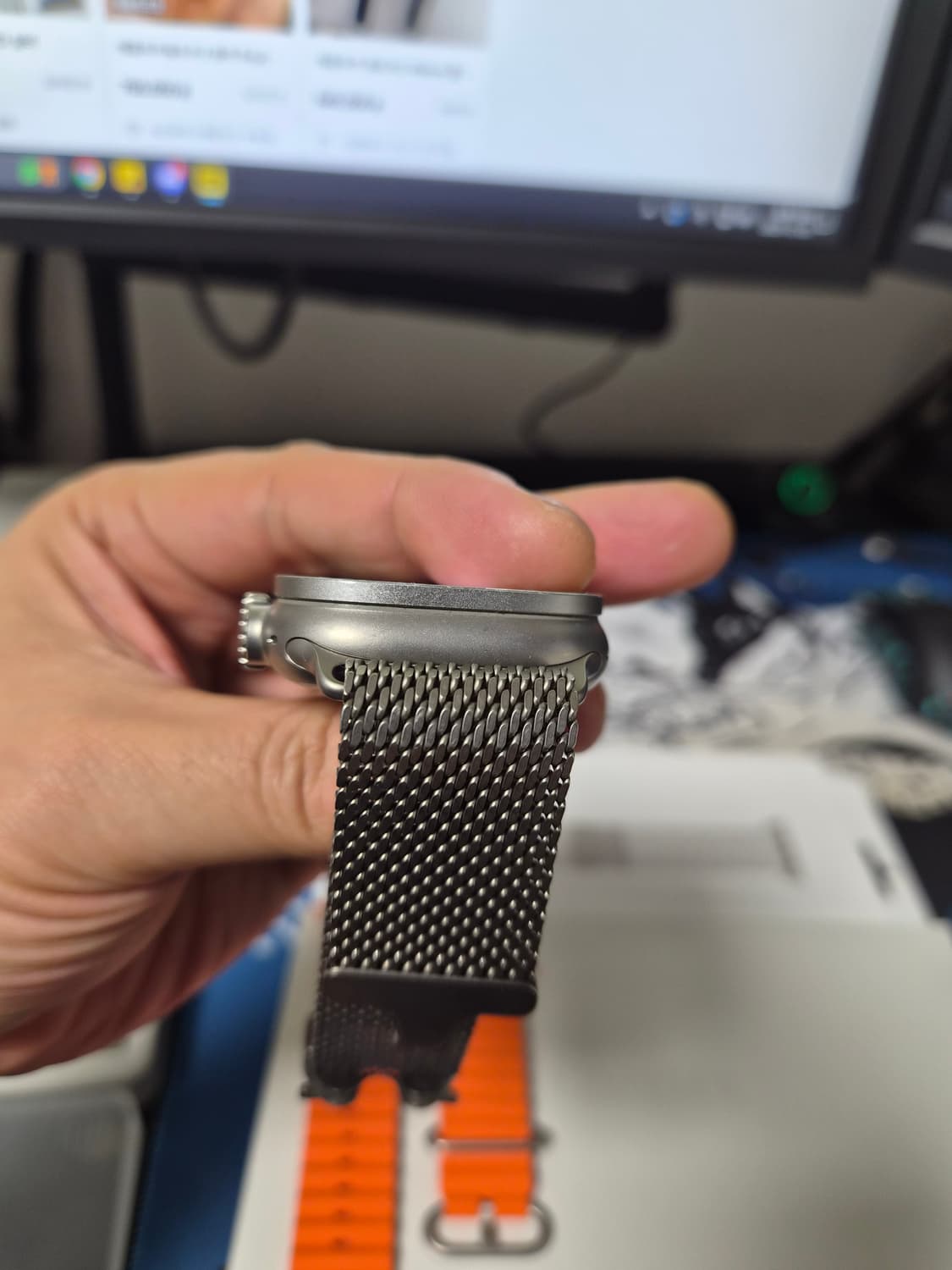 애플워치 울트리2 + 티타늄스트랩 미디움 상품이미지6