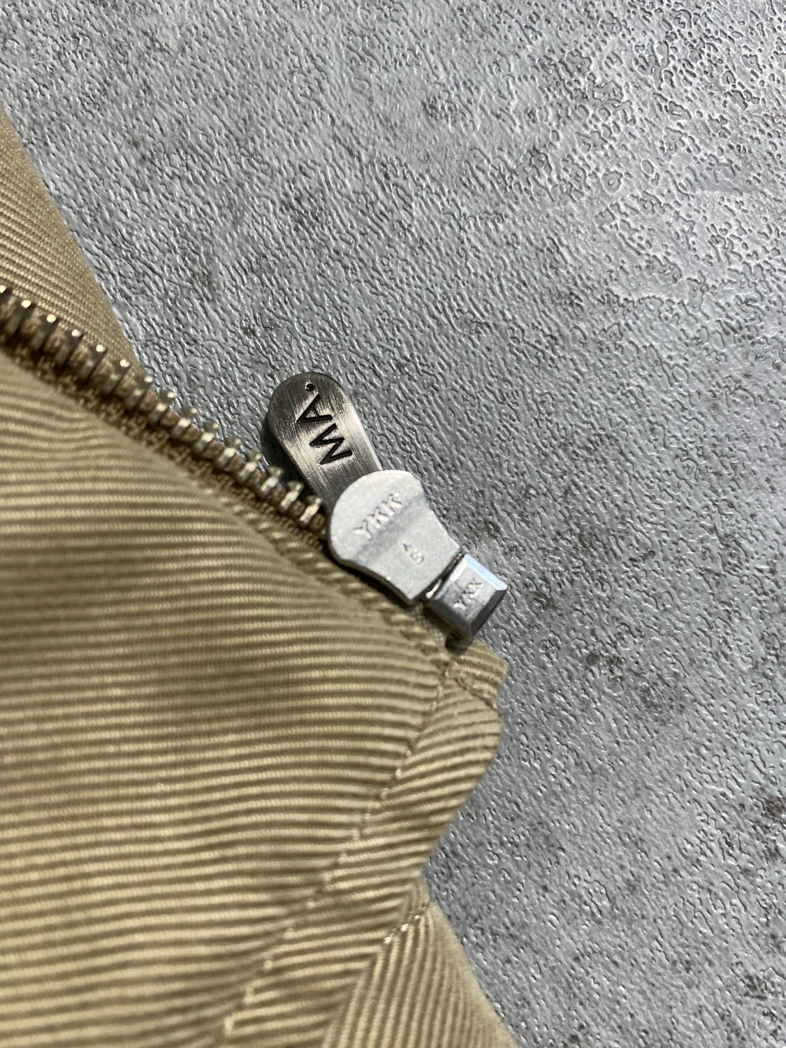 [50] Marco Azzali 이태리 미니멀 베이지 코튼 봄버자켓 상품이미지6