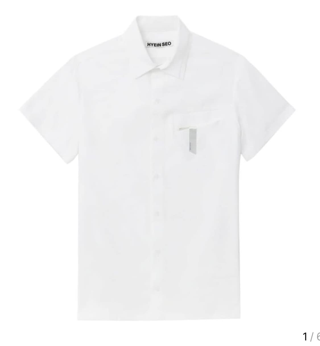 혜인서 핀 디테일 반팔 셔츠 상품이미지2