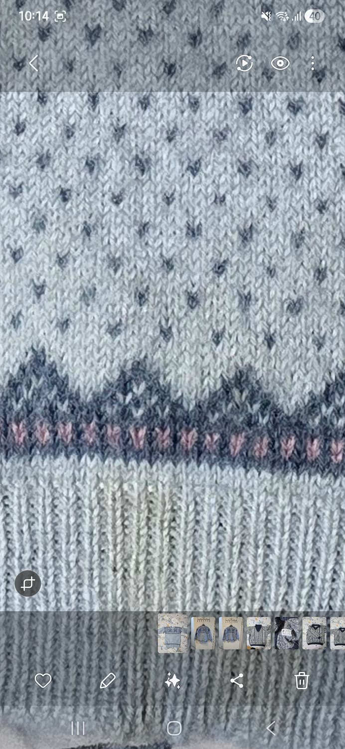 Dale of Norway 노르딕 패턴 스웨터 M 상품이미지6