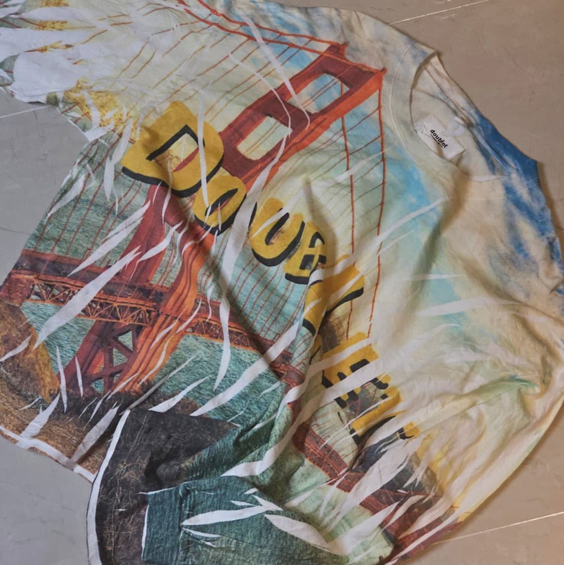 19ss Doublet 금문교 프린지 롱슬리브 상품이미지4