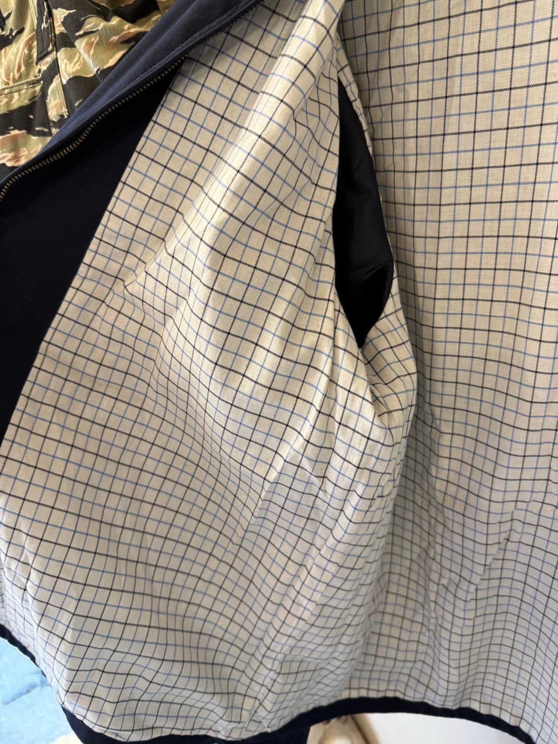 폴로 랄프로렌 네이비 해링턴 자켓 상품이미지4