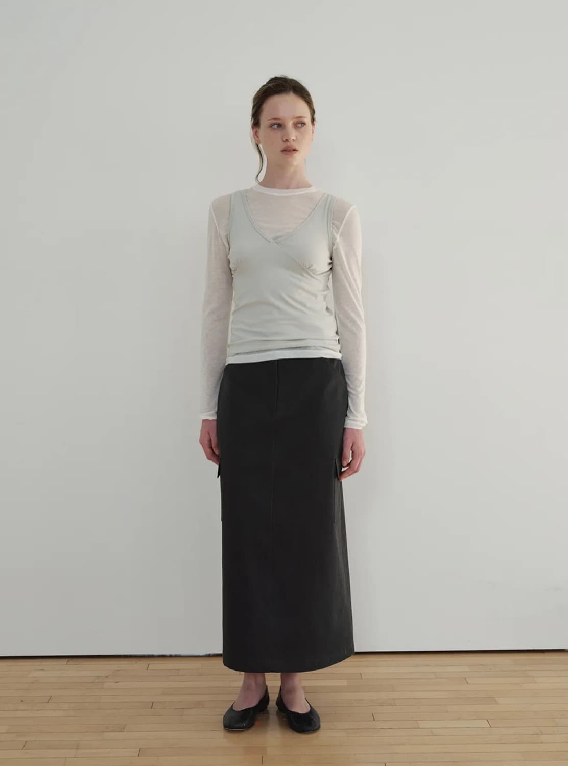 아르토 V-Neck Sleeveless_Mint 상품이미지5