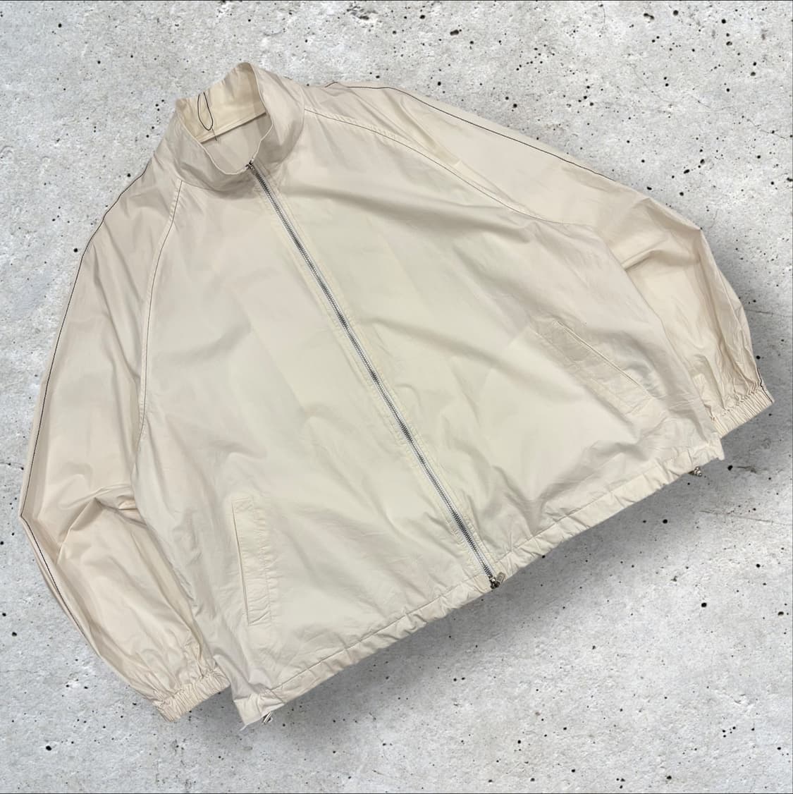 마뗑킴 아이보리 바람막이 자켓 B976 상품이미지2