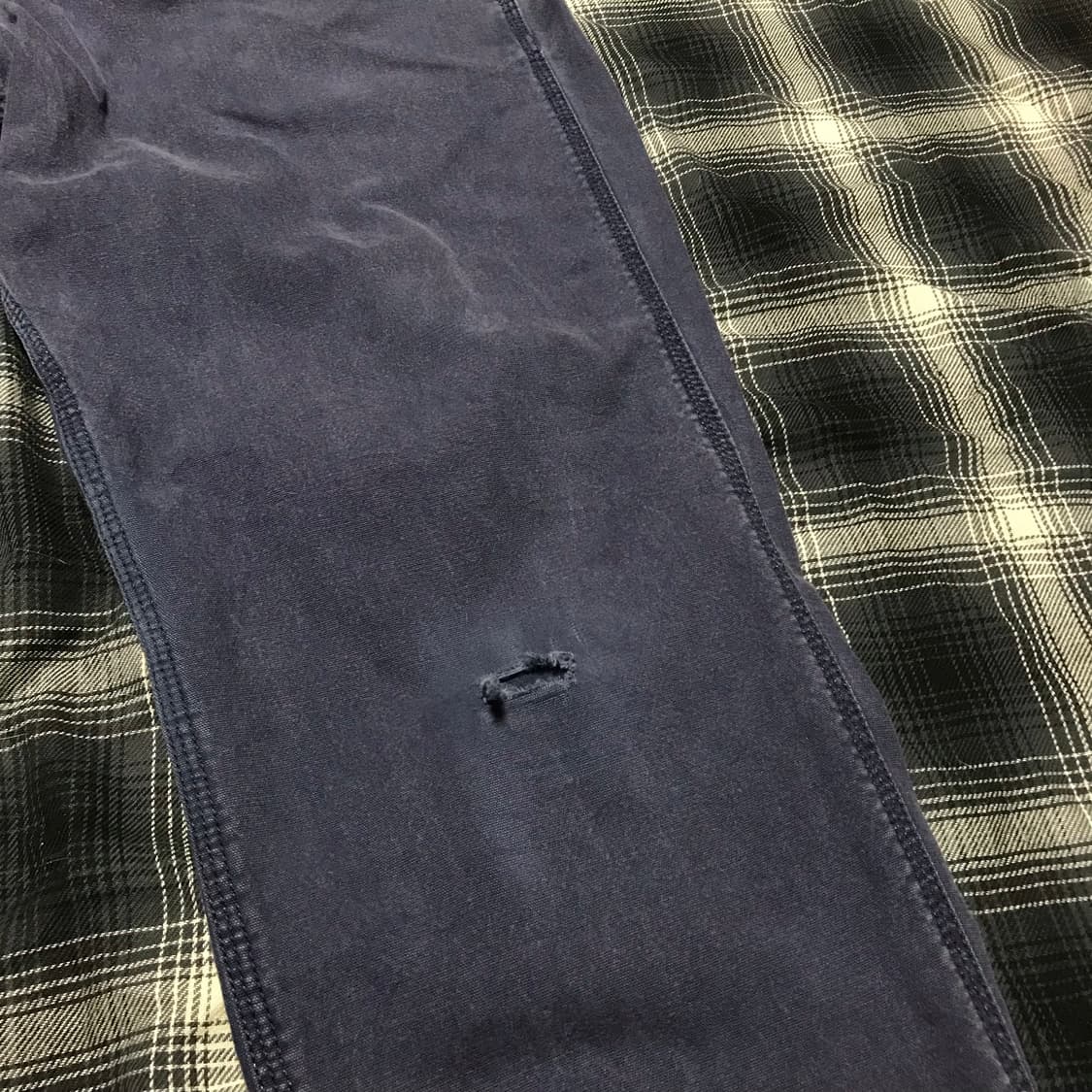 90s 칼하트 프렌치 워크 와이드 릴렉스드 캔버스 워크팬츠 상품이미지3