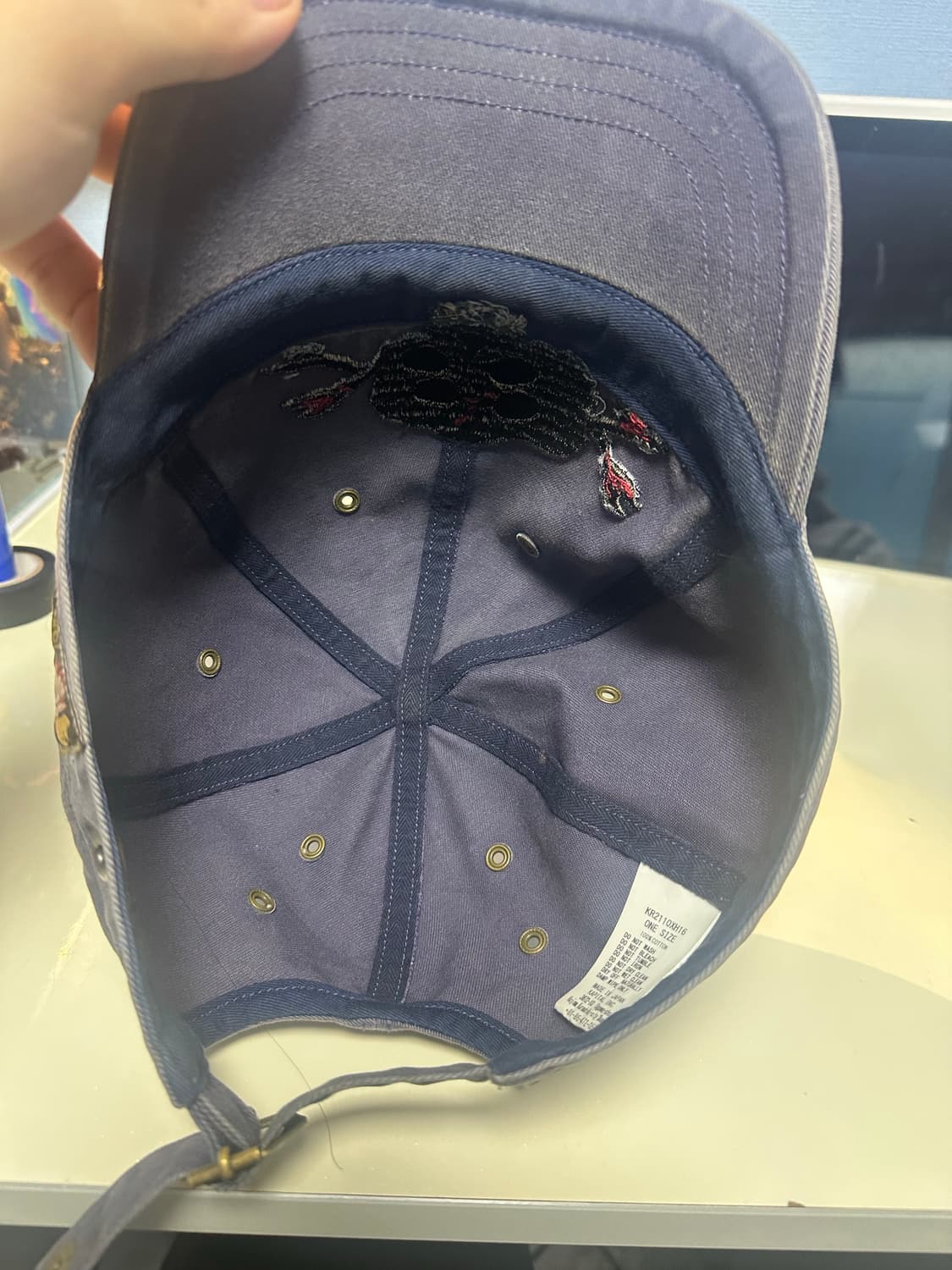 캐피탈 레인스컬캡 퍼플(유일매물) 상품이미지4