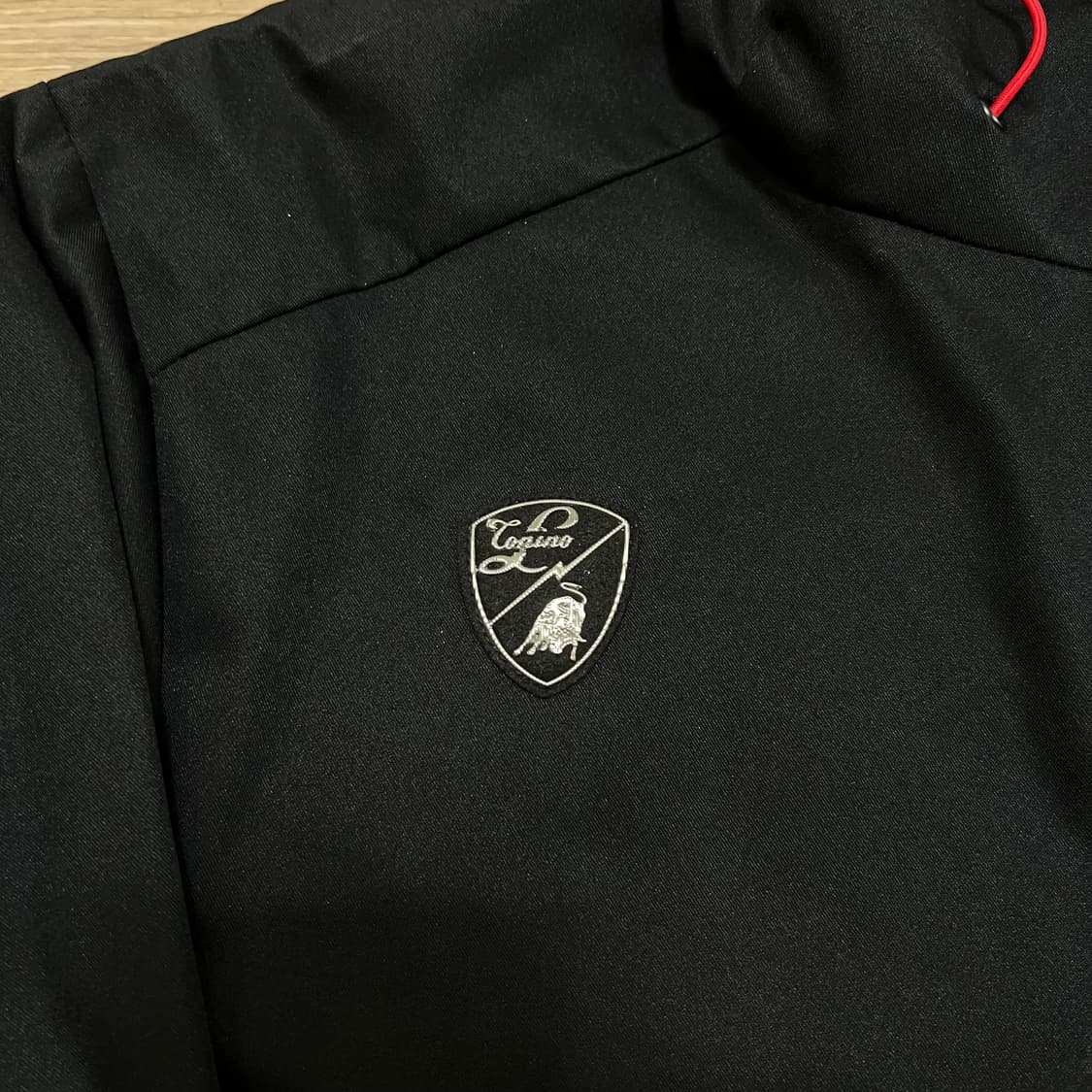 토니노 람보르기니 로고 와펜 바람막이 후드자켓[블랙] XL/105 상품이미지4