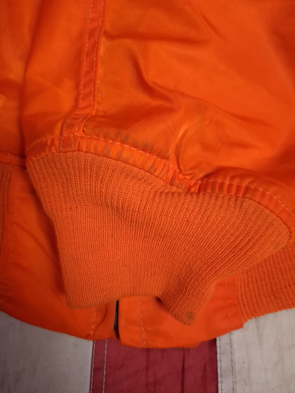 오리지날 90's 미국제조 알파사 MA-1 항공자켓 상품이미지6