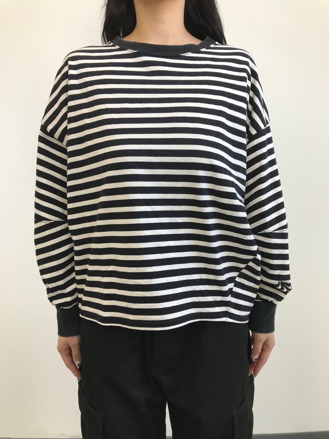 JPN Squady Stripe Long Sleeve 상품이미지1