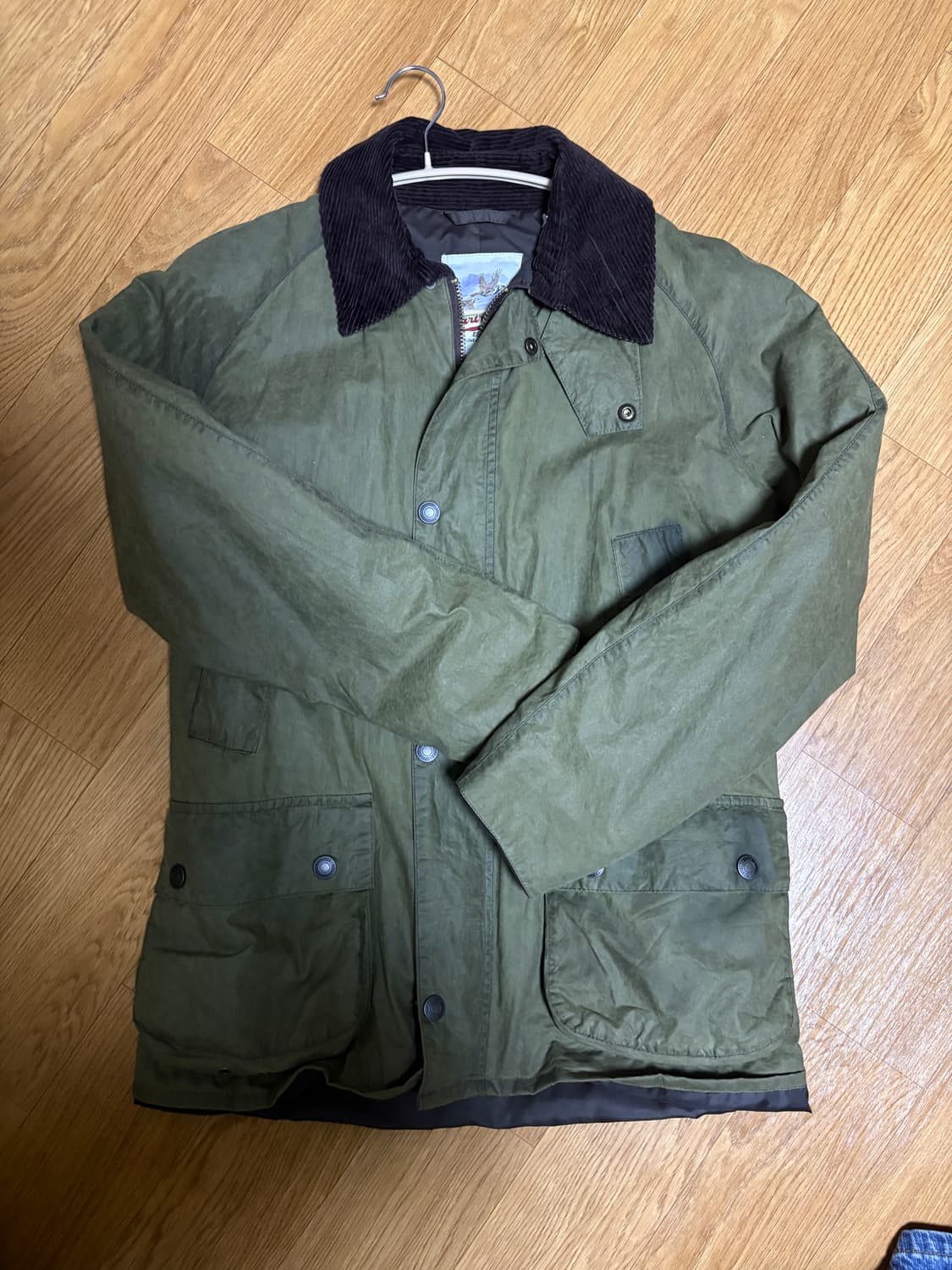 영국 빈티지 왁스자켓 상품이미지1