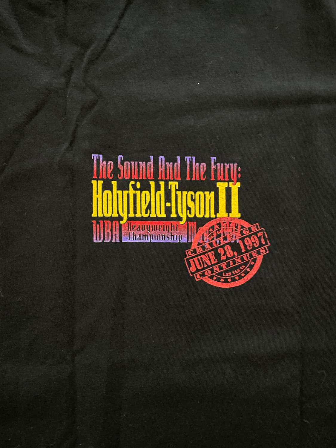 Rare!) OG 90s Mike Tyson shirt(1997) 상품이미지9