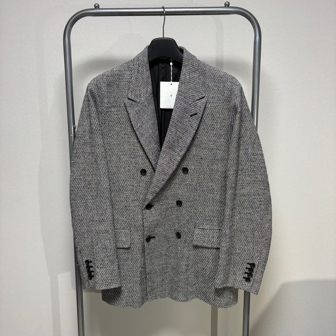 3) 블럼스 ROOTSTOCK 23AW 트위드 더블 자켓 블레이저 상품이미지1