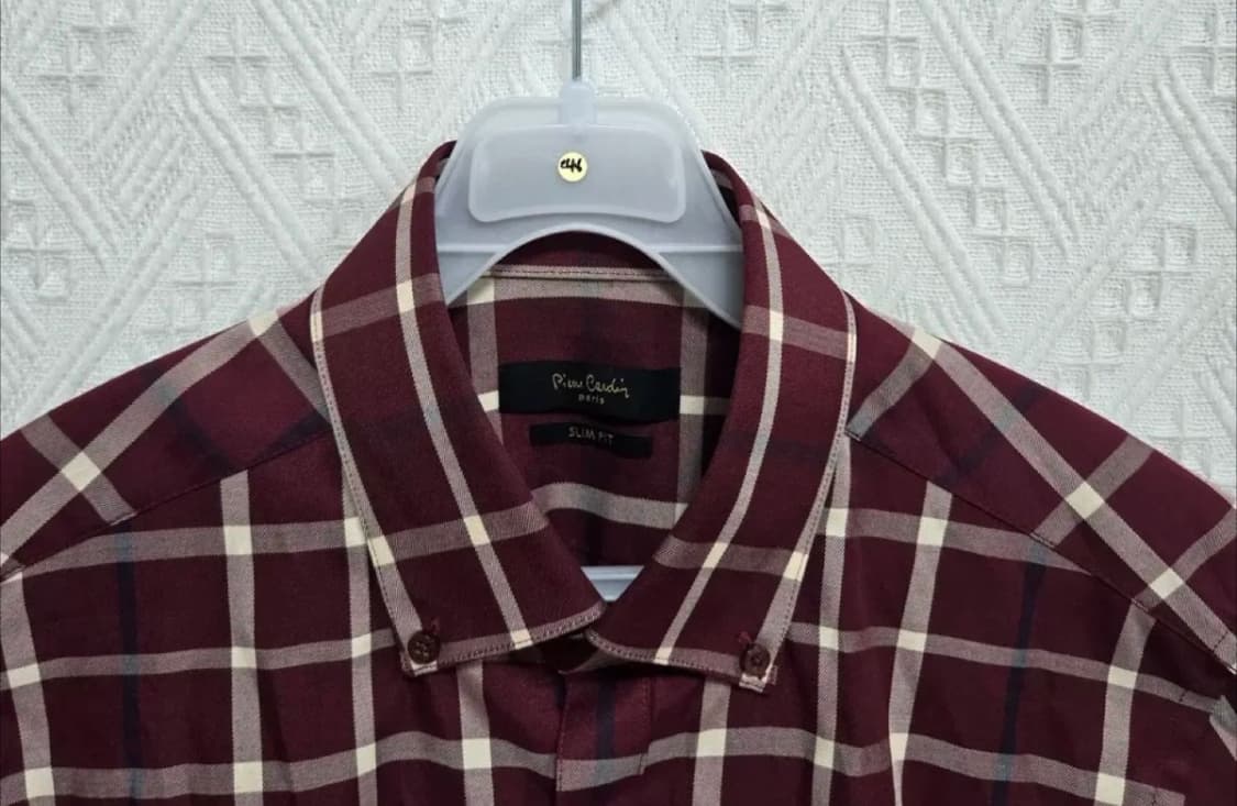 피에르가르뎅) 여성 슬림핏 반팔 셔츠 상품이미지2