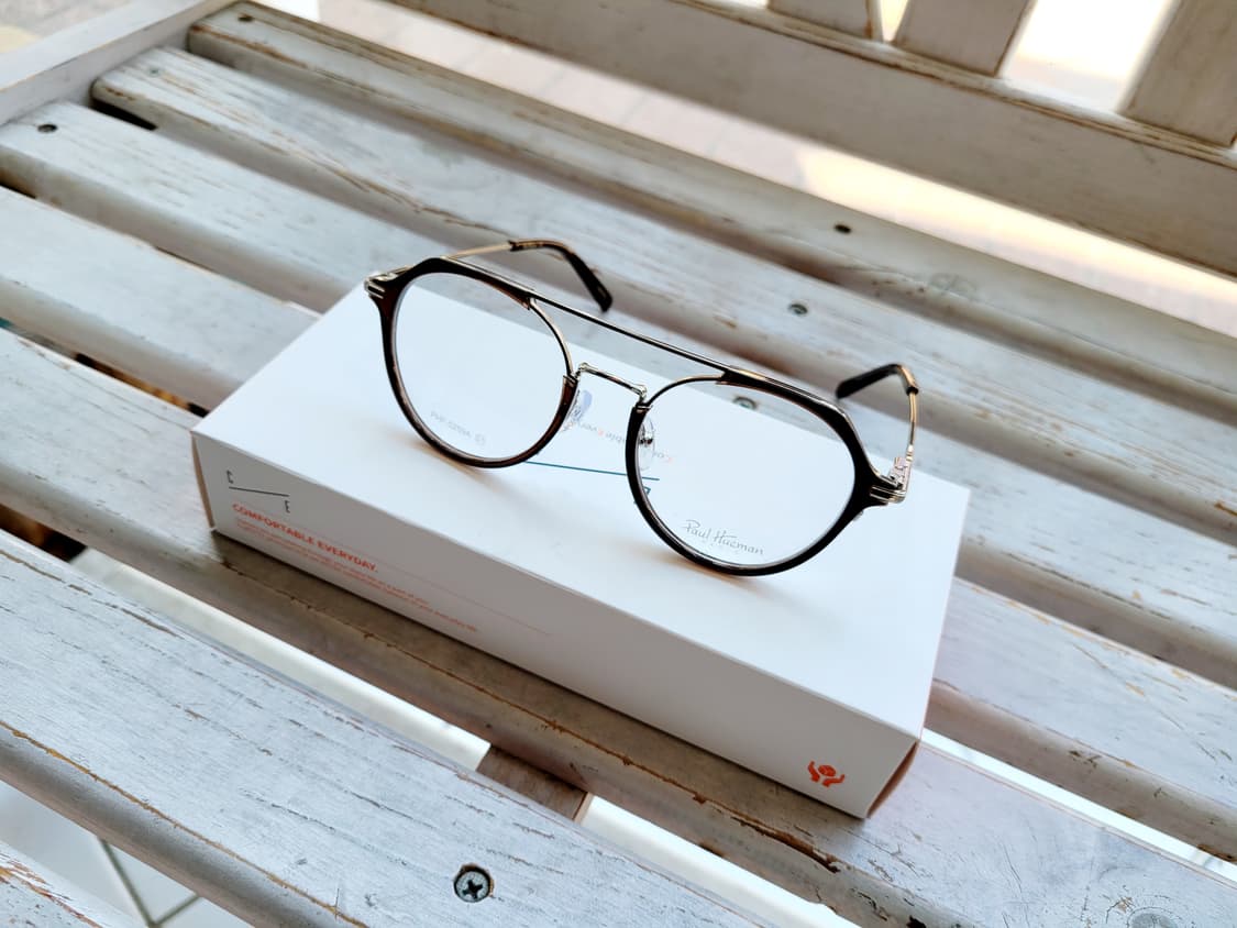 PHF-5259A 폴휴먼 안경(실버브라운콤비) 상품이미지3