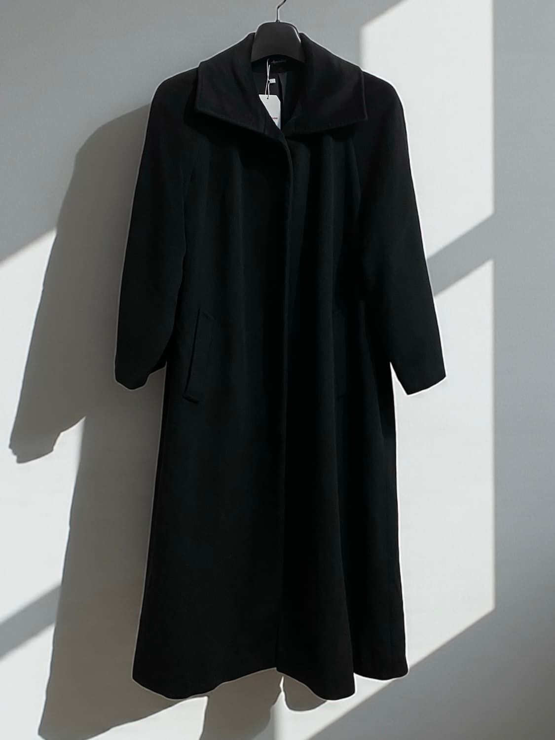 빈티지 램스울 앙고라 롱 코트 상품이미지1