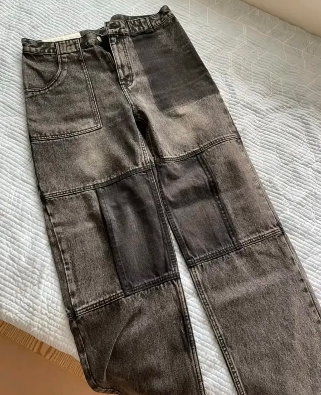 앤더슨벨 리메이드 스트레이트 데님팬츠 XL 상품이미지1