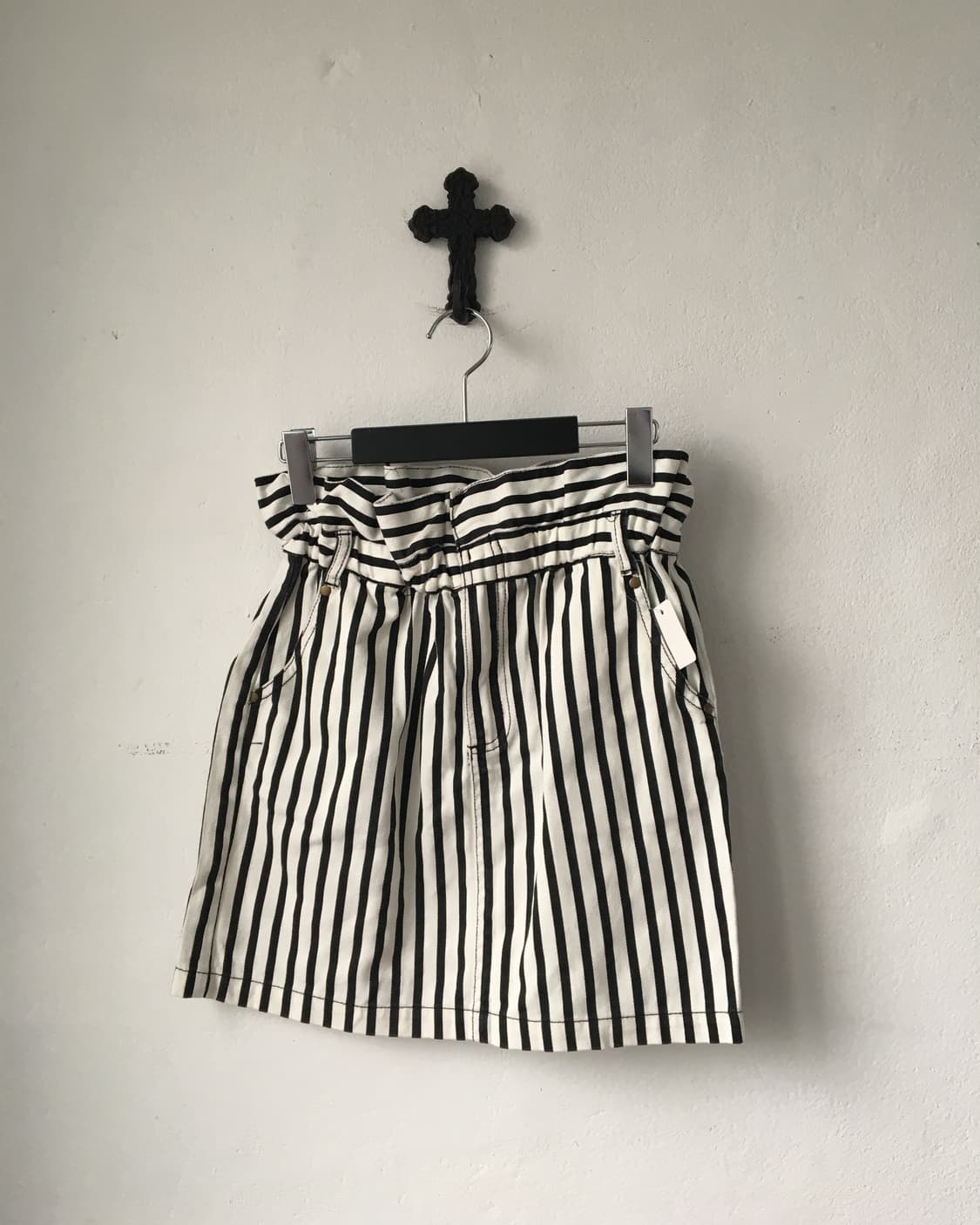 Stripe pattern mini skirt 상품이미지1