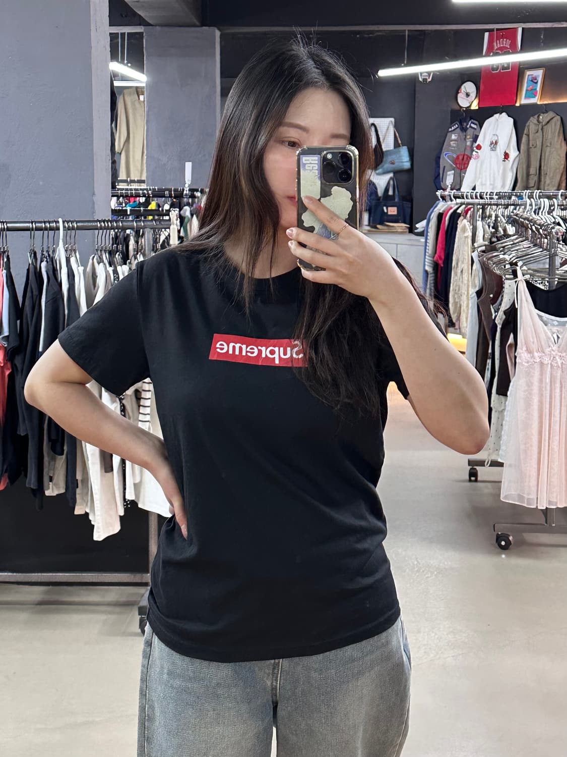 슈프림 박스로고 반팔 상품이미지1