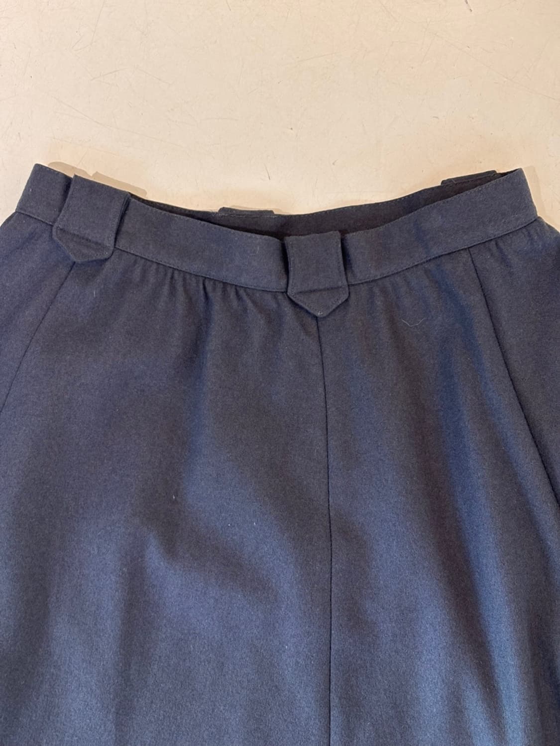 Vintage Plit Wool Skirt 상품이미지7