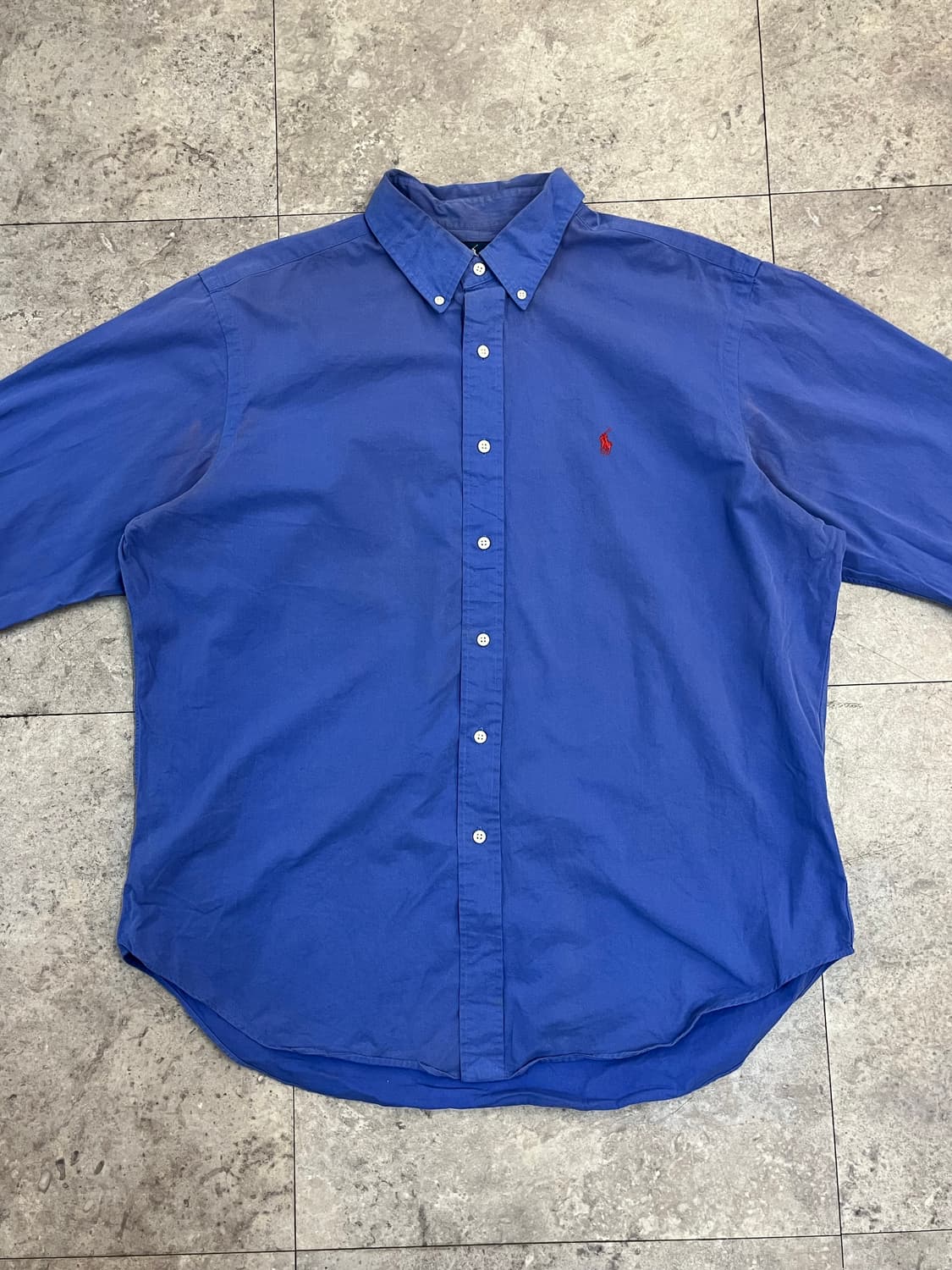 폴로 랄프로렌 셔츠 라이트퍼플 XL #csz3083 상품이미지4