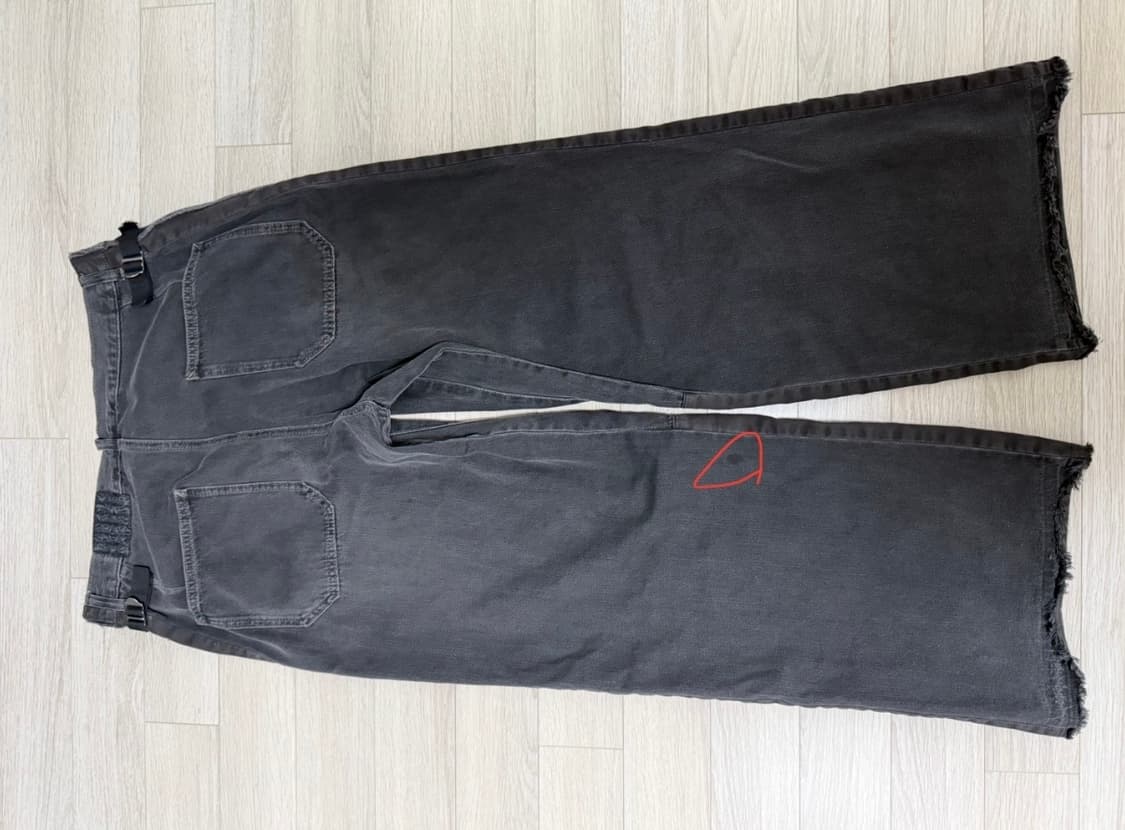 [4]폴리테루 24fw 리빌드고시마 워시드블랙 상품이미지7